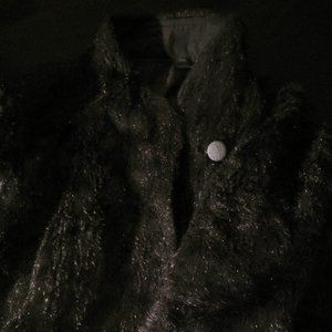 Reversible fur coat
